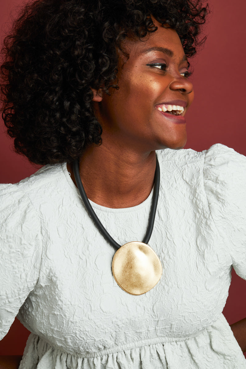 African Disk Necklace