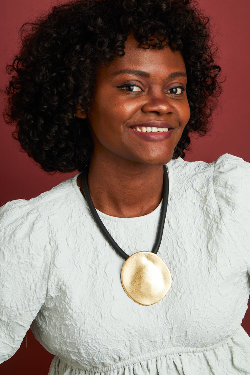 African Disk Necklace