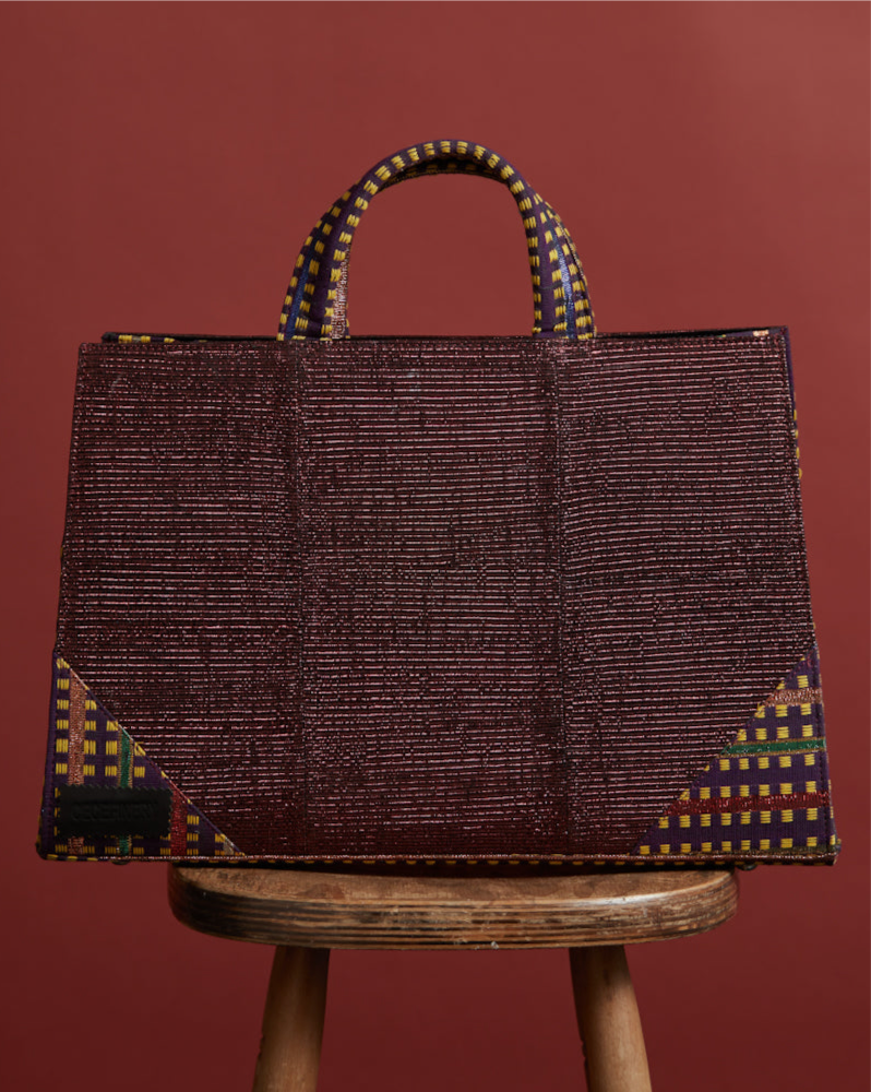 AFRICAN STYLE SILK BAG