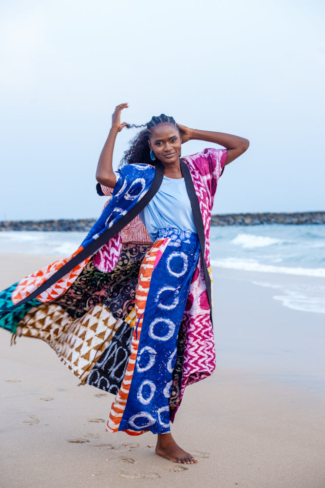 Adire Kimono- Set 2