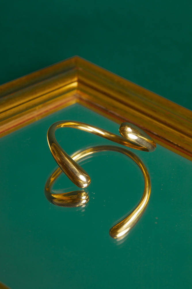 Swirl Bangle - Cece Finery