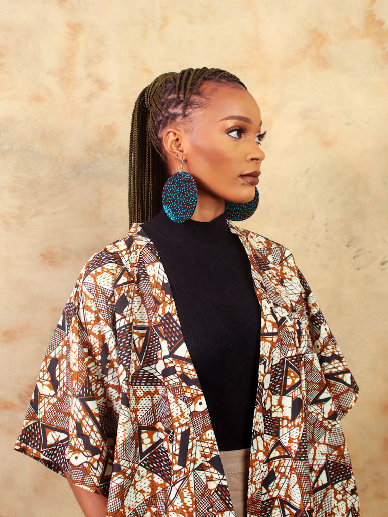 African Print Matching Set