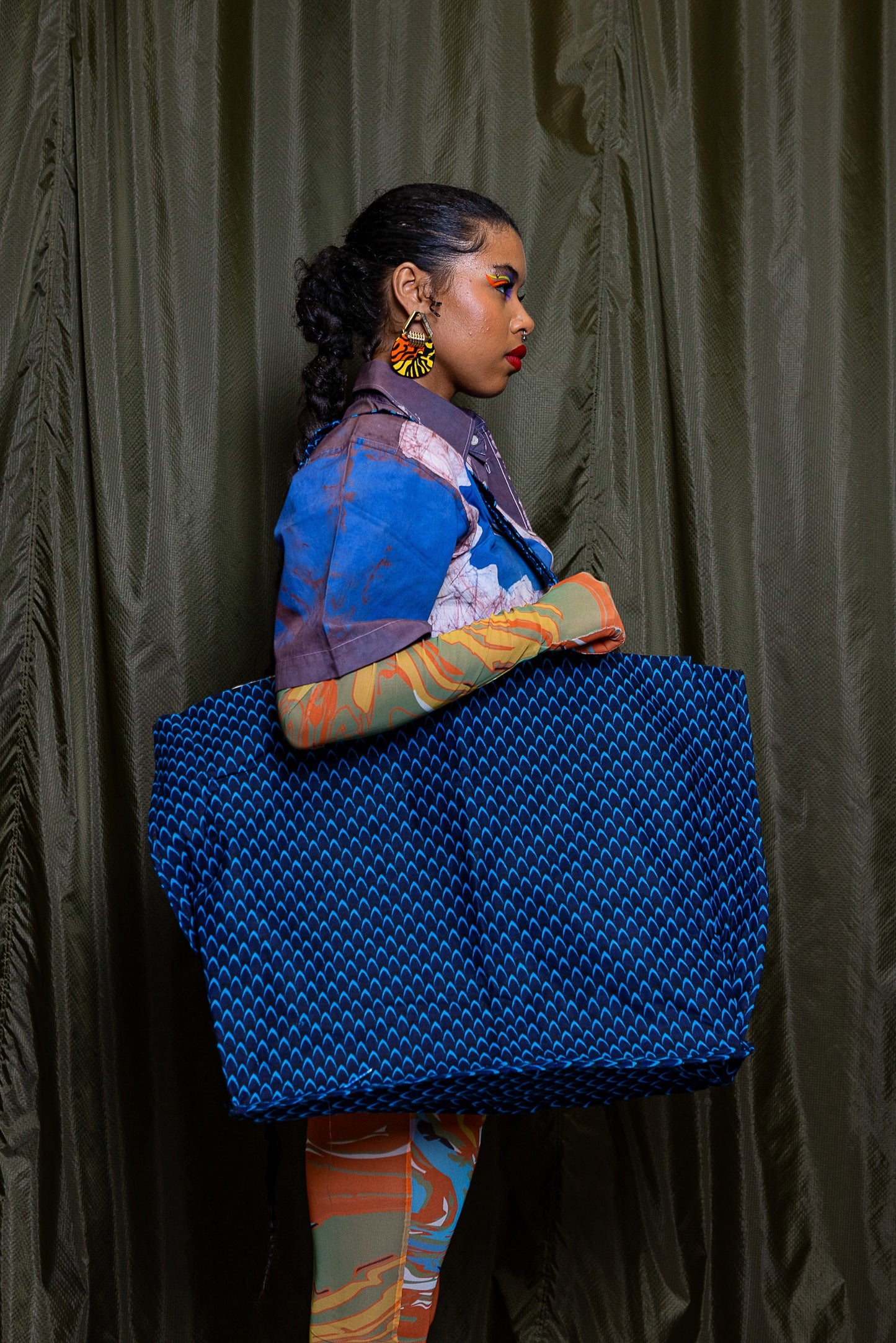 Maxi Dak Tote Bag - Scales - Cecefinery.com