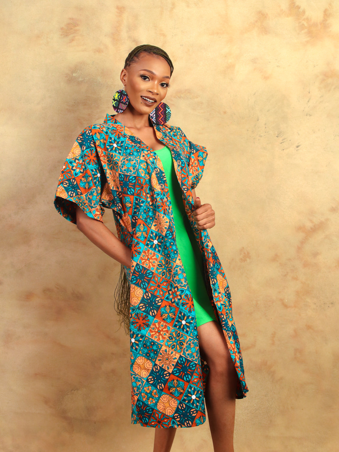 Greeen Paisley Kimono - Cecefinery.com