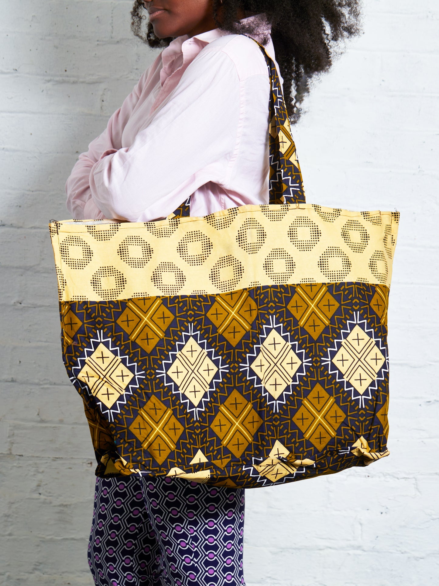 Maxi Dak Tote Bag - Diamonds - Cecefinery.com