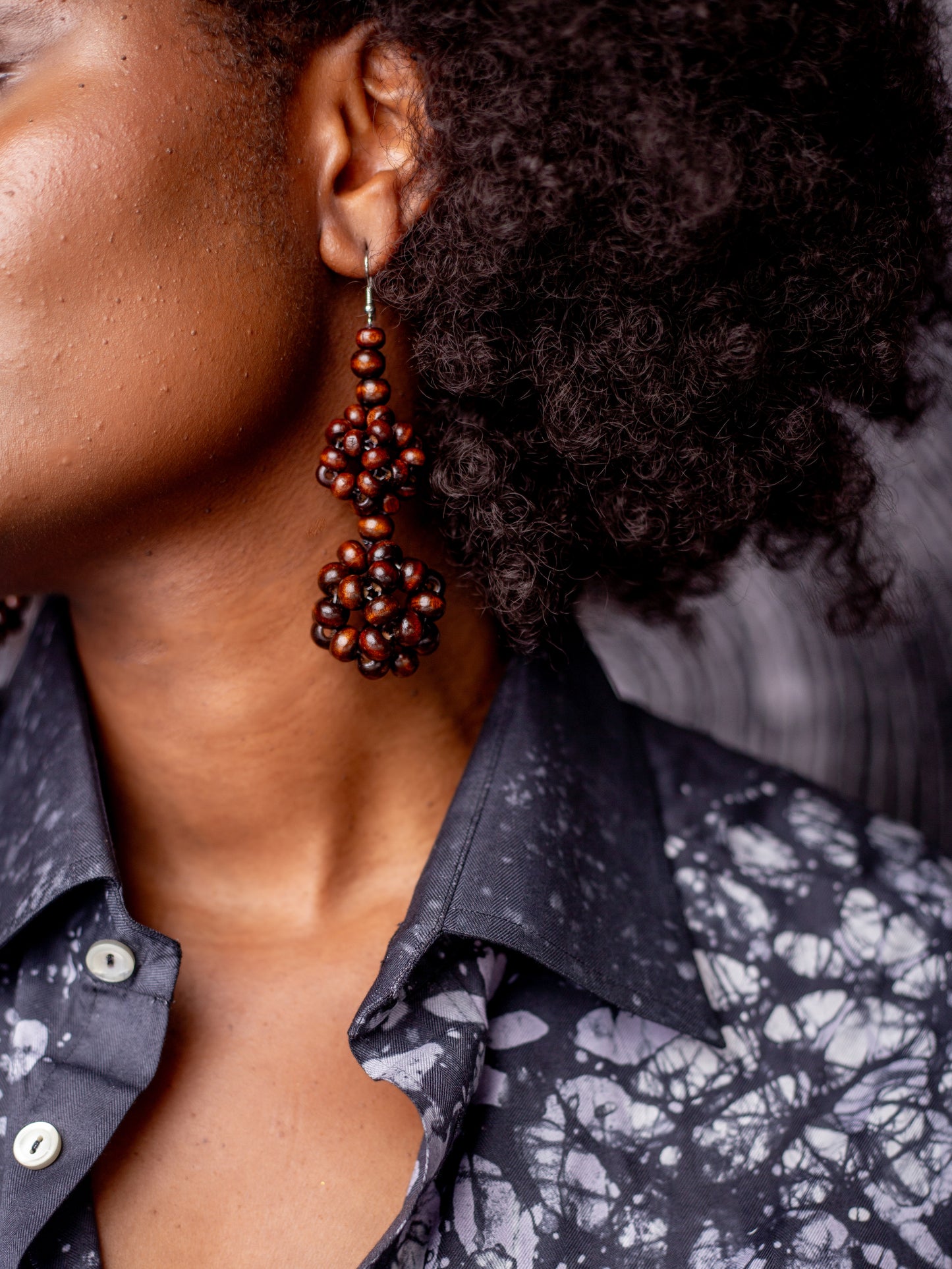 AFRICAN STYLE EARRINGS - WANI