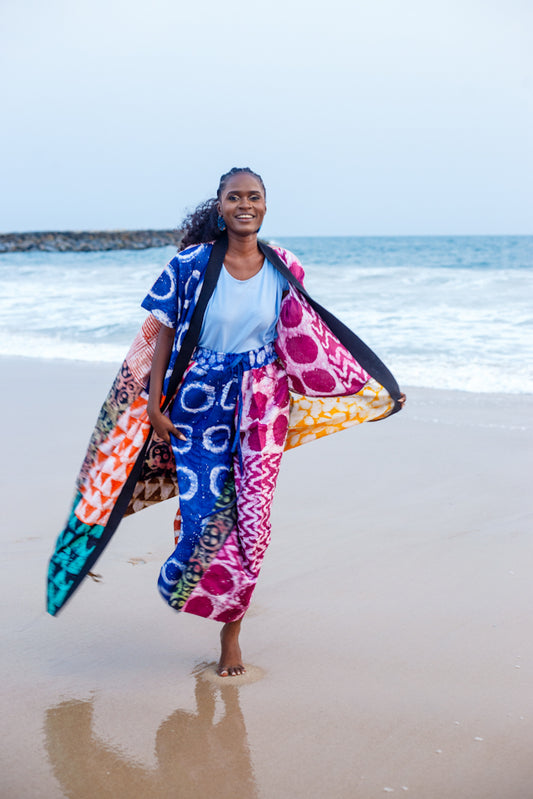 Adire Kimono- Set 2