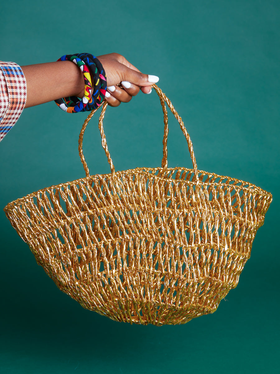 African Recycling Project Basket