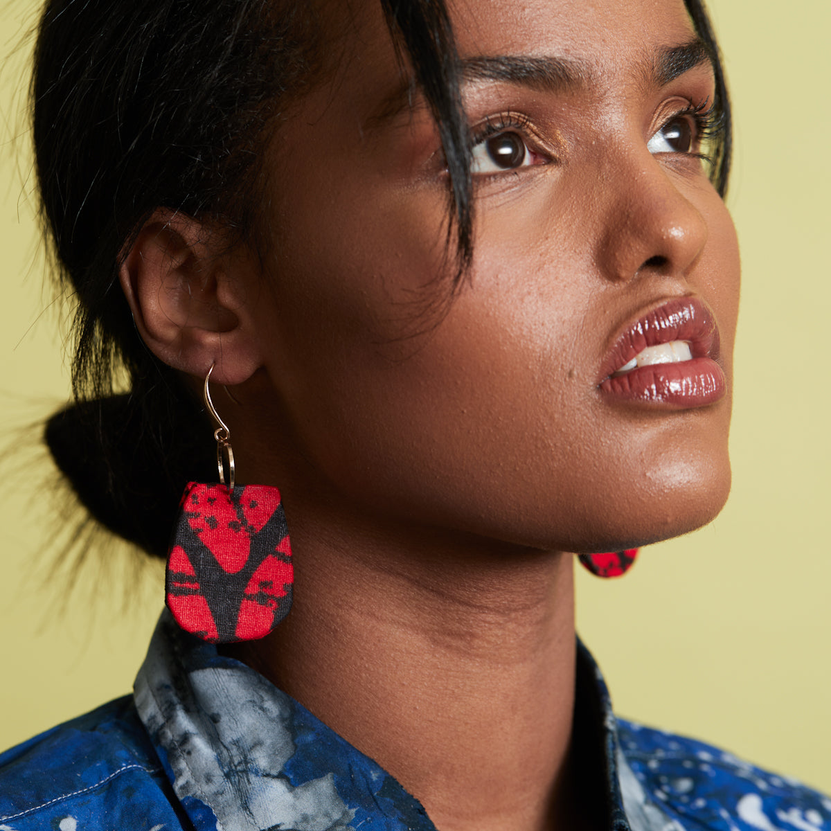 African prints earrings