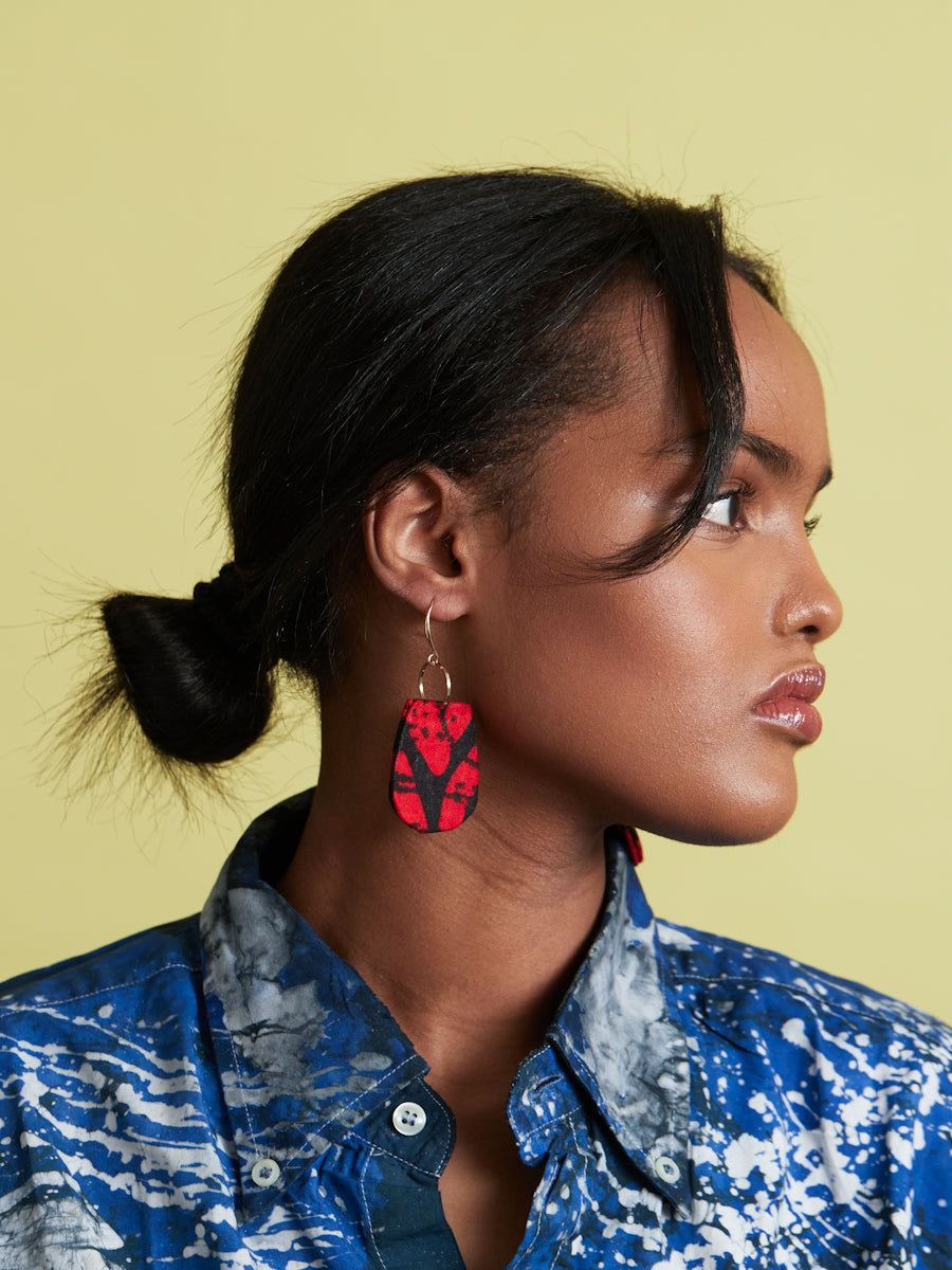 African prints earrings