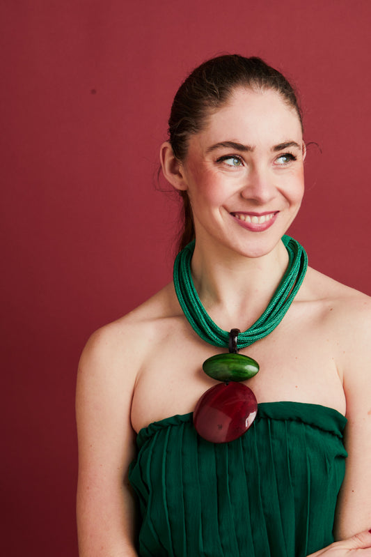 Makia Necklace- Green