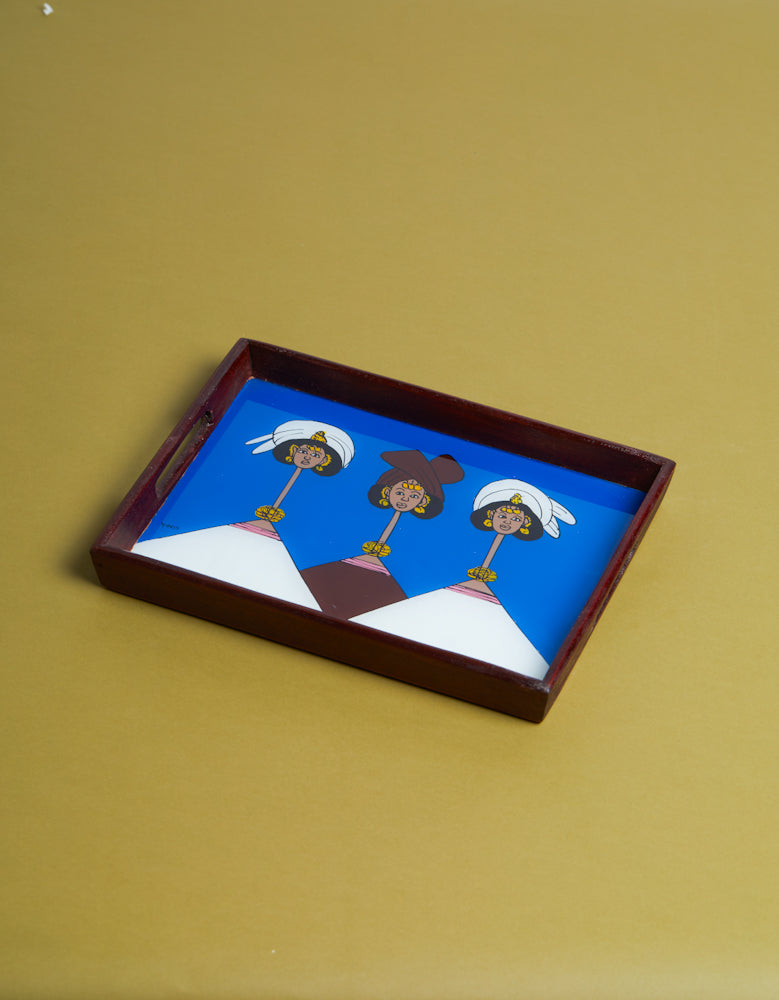 Dak Afro-chic tray - Cool Sisters
