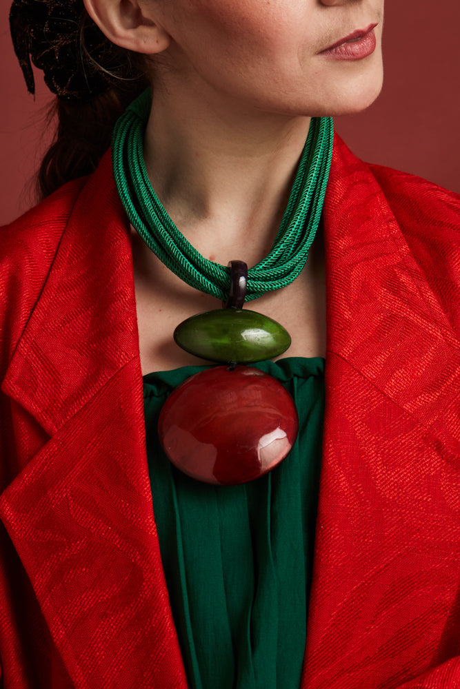 Makia Necklace- Green