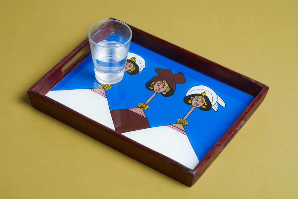 Dak Afro-chic tray - Cool Sisters