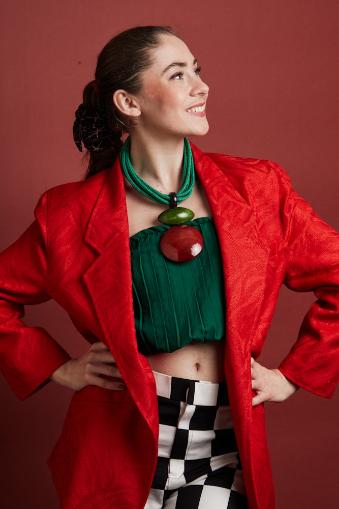 Makia Necklace- Green