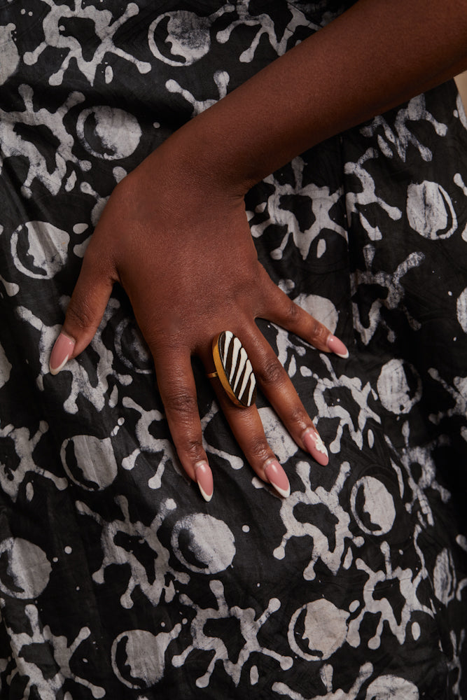 Zebra Ring - Cece Finery
