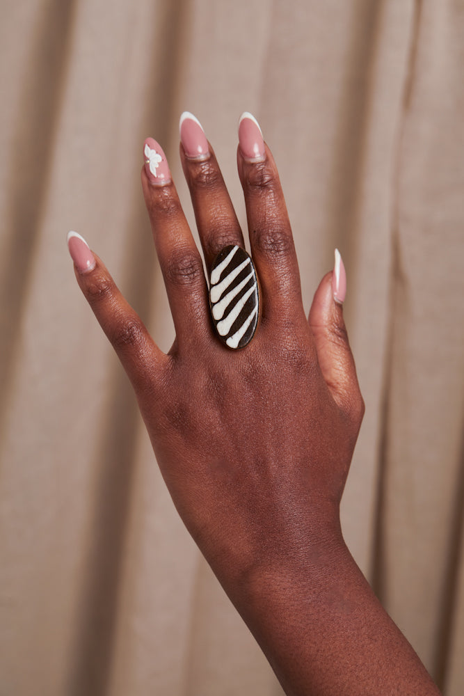 Zebra Ring - Cece Finery