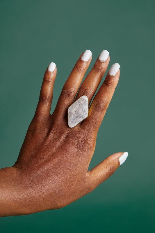 East Marble Ring - Cece Finery