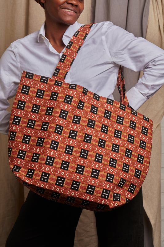 Maxi Dak Tote - Rose Pixel - Cece Finery