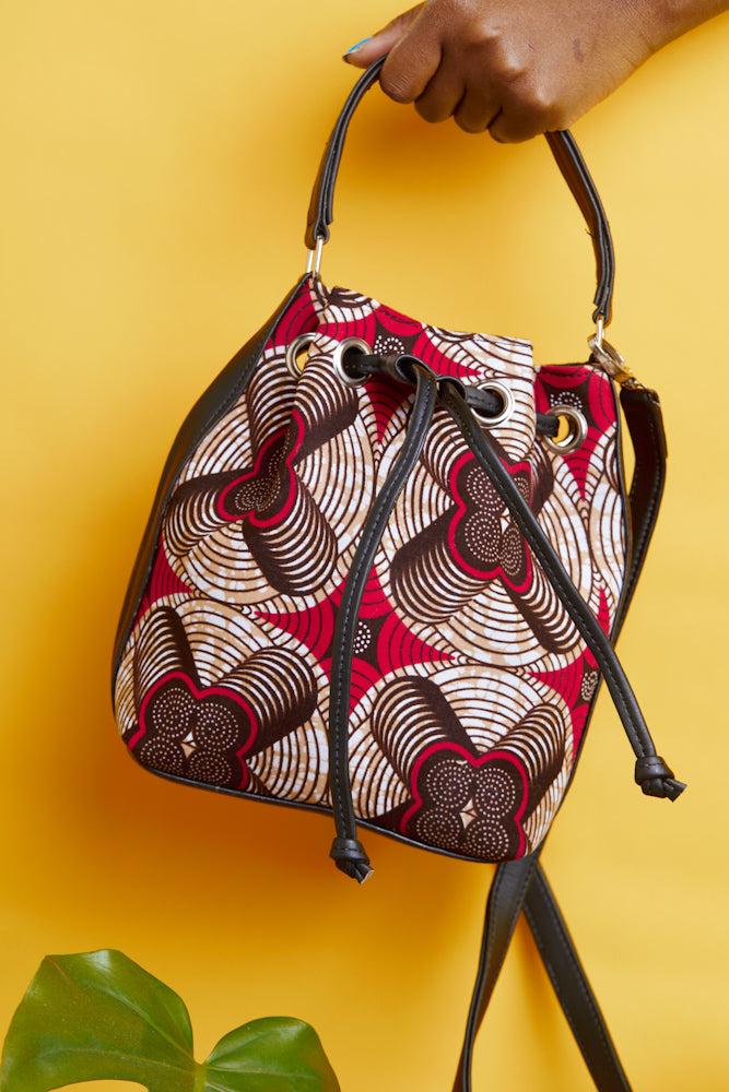 Longa bag - Red Swirl