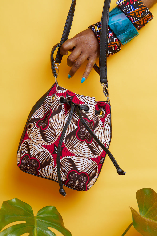 Longa bag - Red Swirl