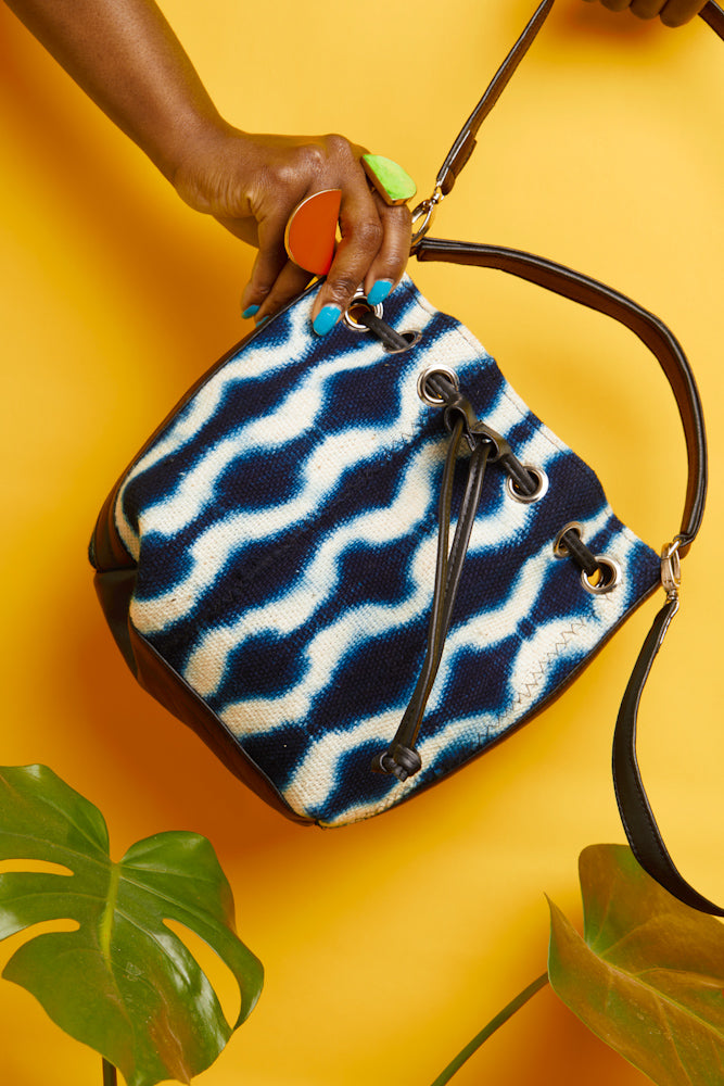 Long bag - Dyed Denim