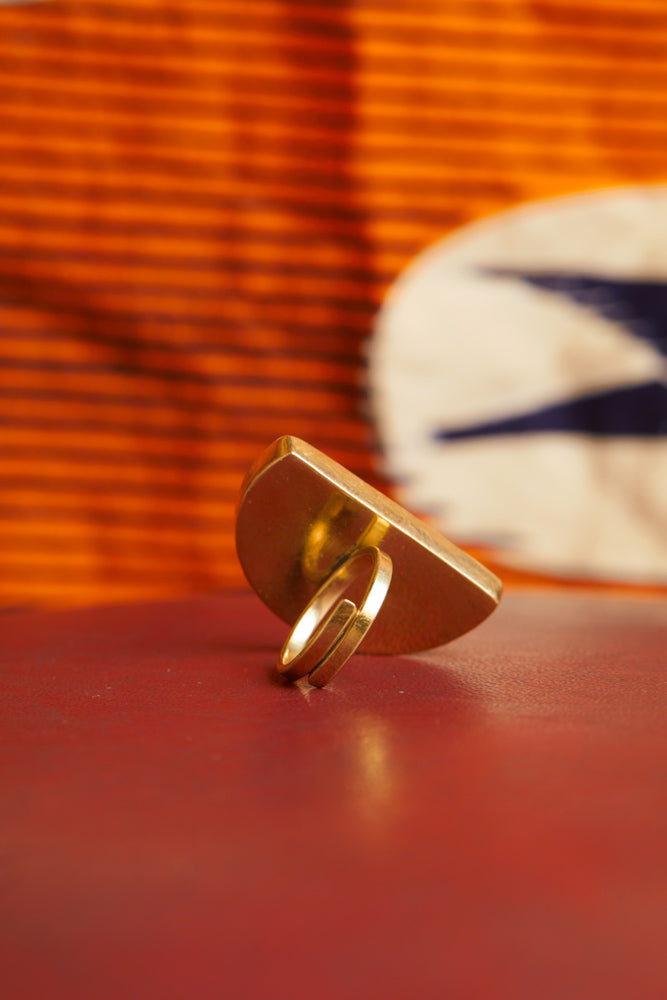 Set Of 2 Umbo African Arty Rings