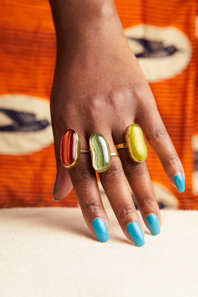 Set Of Jelly Rings - Cece Finery
