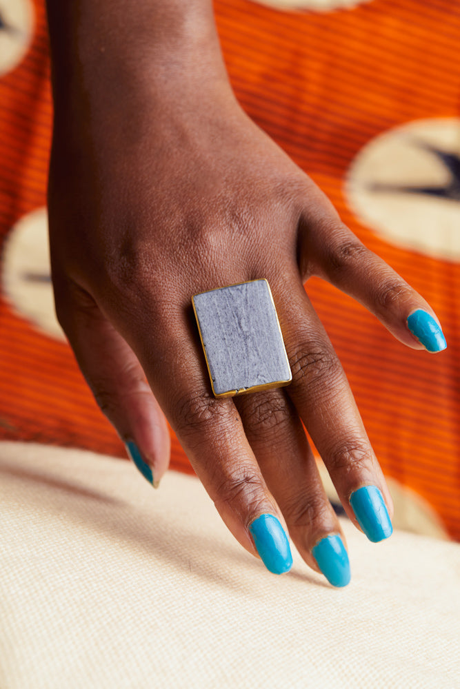 Umbo Afro-chic Ring - Set of 2
