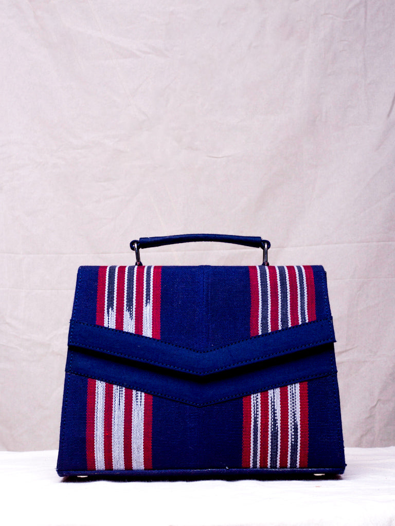 AFRICAN STYLE HANDBAG - WANI ASOOKE STRIPES