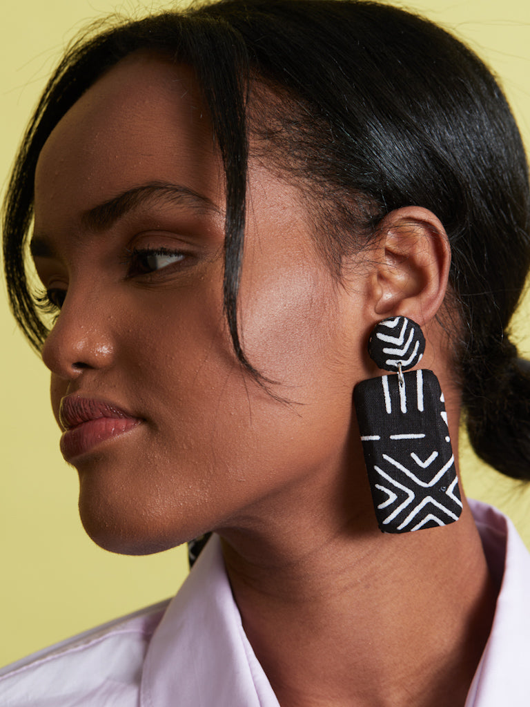 DIDI EARRINGS - BLACK