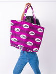 Maxi Dak Tote Bag - Purple