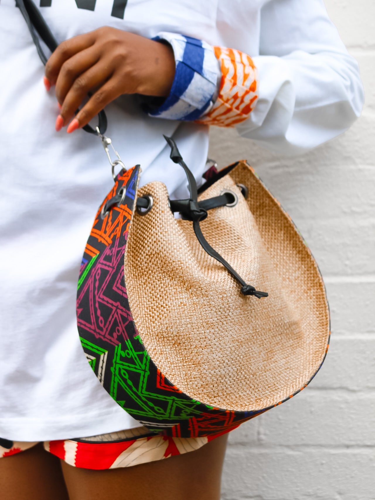 AFRICAN STYLE MÁNG BAG - TAN