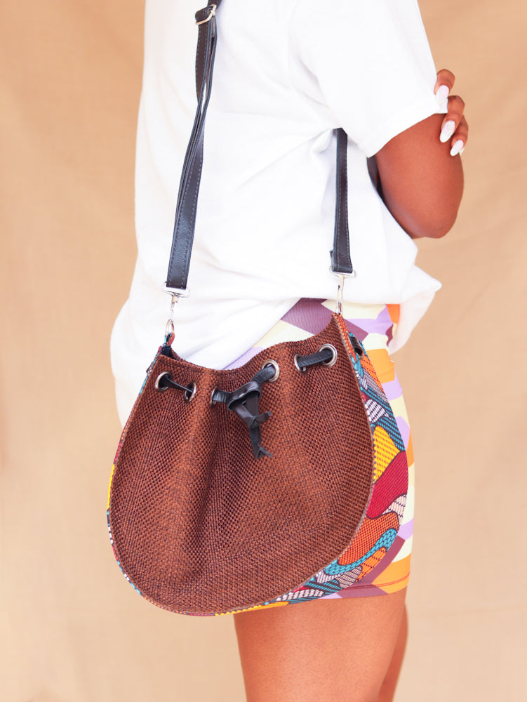 AFRICAN STYLE MÁNG BAG - TAN