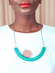 African Disk Necklace - Cecefinery.com