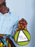 African Print Cecefinery Bead Bag - Cecefinery.com
