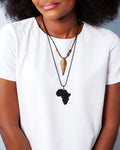 African Map Necklace - Cecefinery.com