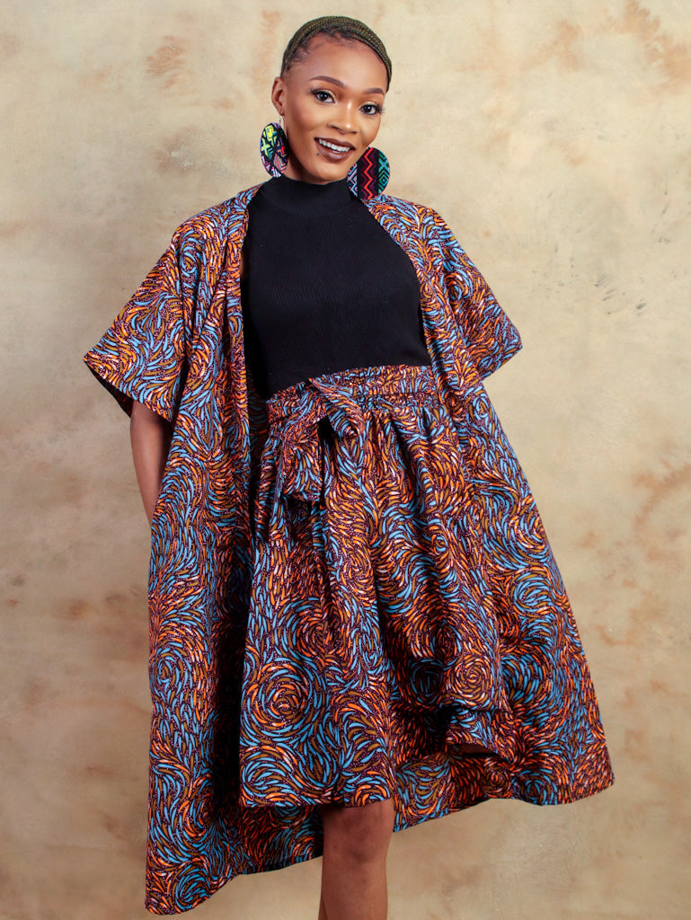 Matching Set - Kimono and skirt - Cecefinery.com