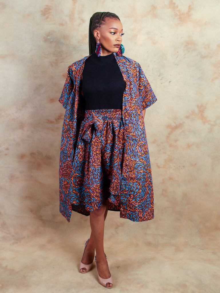 Matching Set - Kimono and skirt - Cecefinery.com