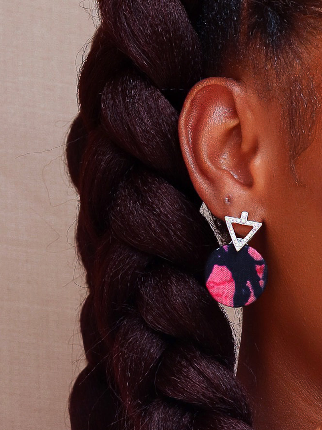 Tie dye Mini Didi earrings - Cecefinery.com