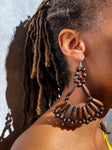 Bao Wooden Beaded earrings - Cecefinery.com