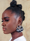 Geometric Didi earrings- Black - Cecefinery.com