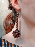 Bao wooden beaded earrings - Cecefinery.com